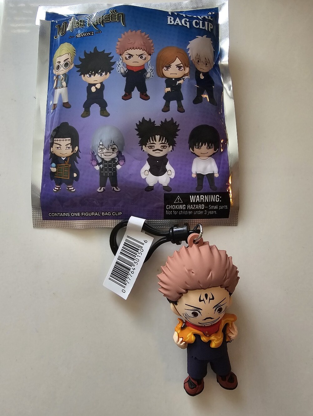 Jujutsu Kaisen Sukuna Bag Clip